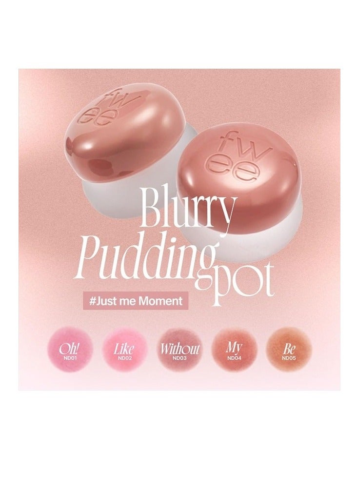 fwee وعاء بودينغ ضبابي للشفاه والخدود ND05 Be 5g - Image 3