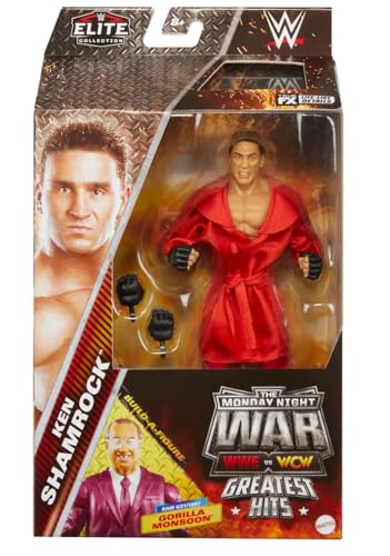 WWE Ken Shamrock Mattel Elite Collection Greatest Hits Series 2 The Monday Night Wars Action Figure Toy - Image 1