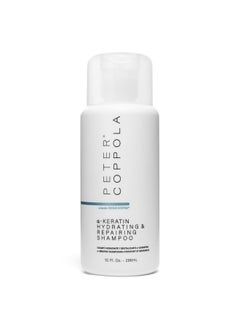 Peter Coppola PETER COPPOLA a-Keratin Hydrating & Repairing Shampoo - Ultra-repairing & Gentle Cleansing Sulfate Free Shampoo Repairs Damaged Hair - Nourishes, Conditions, And Prevent Breakage (10 Fl Oz)  - Image 1