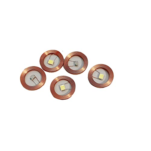 Taidacent LED Light Bulb, 0.5W, Warm White, 5 Pcs Induction Wireless, for Micro Modeling Decoration - Image 1