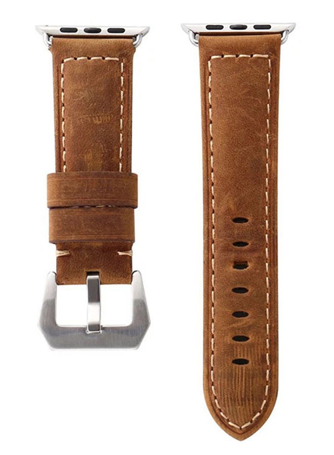 نيبمينينت سوار مضاد للماء لساعات أبل بني غامق - Image 1