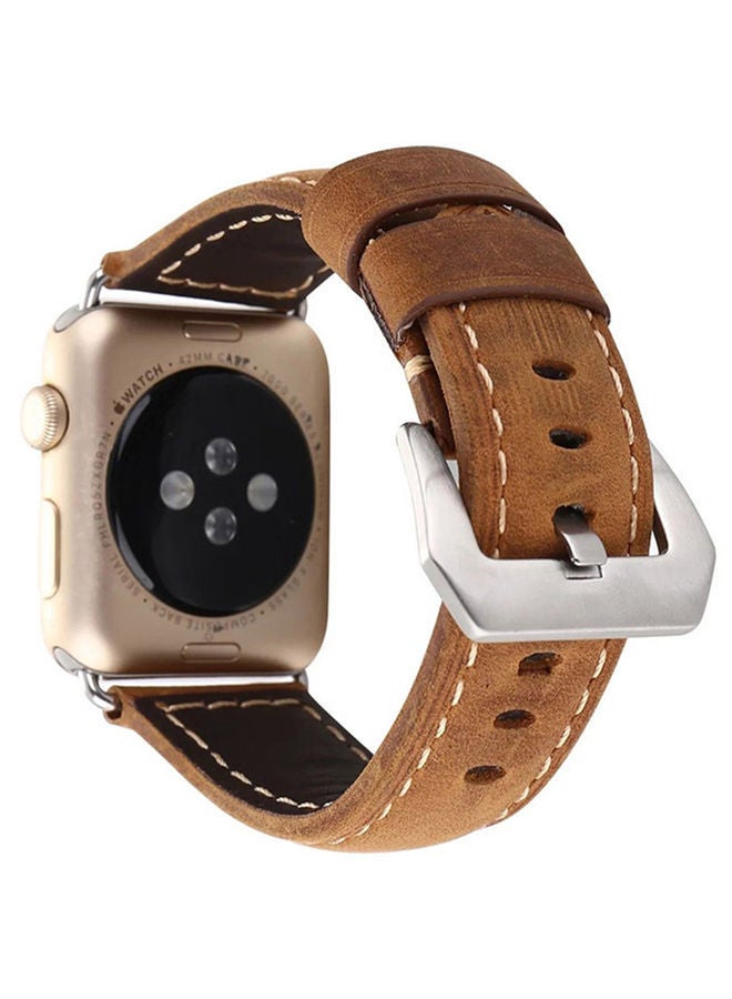 نيبمينينت سوار مضاد للماء لساعات أبل بني غامق - Image 3