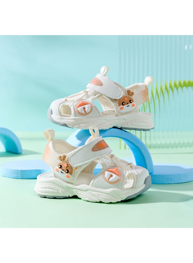 Bumblebee Baby Boys' Sandals, Toddler Walking Shoes, Infant Girls' Breathable Summer Beach Sandals With Toe Protection, Fashionable Hollow-out Design - Image 2
