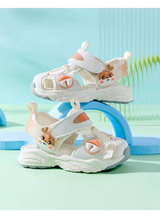 Bumblebee Baby Boys' Sandals, Toddler Walking Shoes, Infant Girls' Breathable Summer Beach Sandals With Toe Protection, Fashionable Hollow-out Design - Image 1