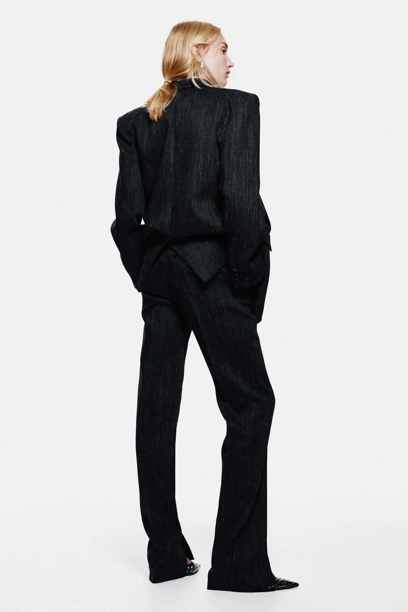 H&M Tailored wool-blend trousers