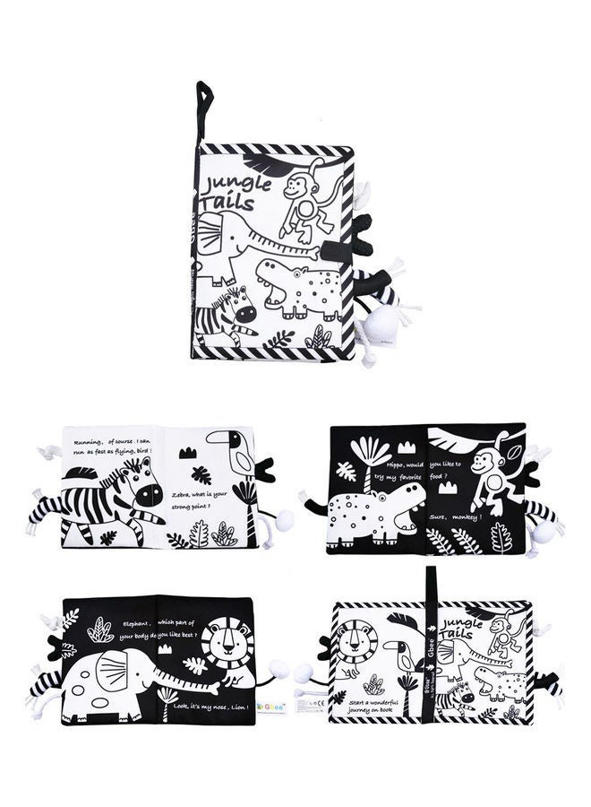 NIBEMINENT 2-Piece Baby Cloth Early Education Soft Book Set 18.5 x 15cm - Image 4