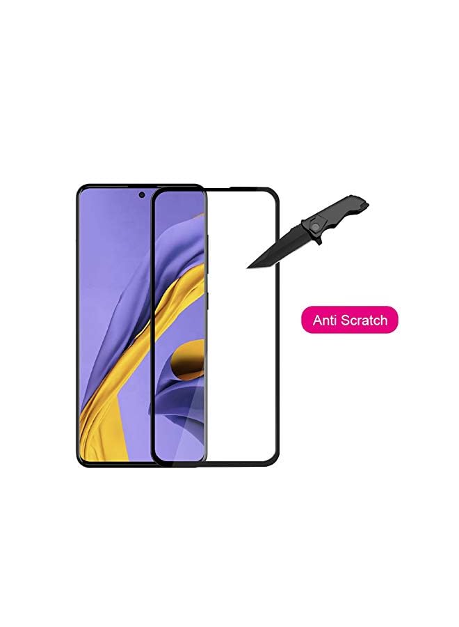 erorex Galaxy A71 Screen Protector Glass Full Glue Screen Guard Anti Explosion 2.5D For Samsung Galaxy A71 By Nice.Store.Uae - Image 2