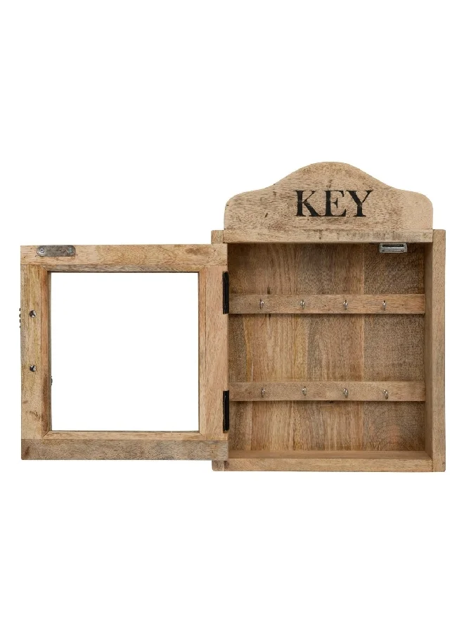 atmosphera Amalia Wooden Decorative Key Box Brown and Black 30 x 40 cm 167062