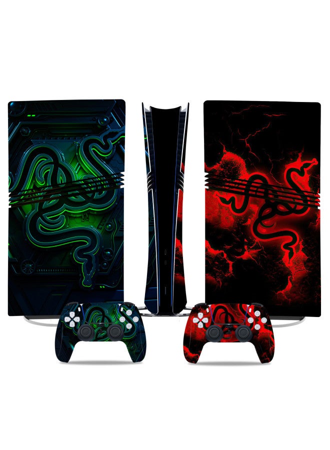 general PS5 Pro Game Console Sticker Digital Version Of The Main Machine Sticker Handle Protective Film PS5 PRO Accessories-Color:TN-P5PDigital-0104 - Image 3