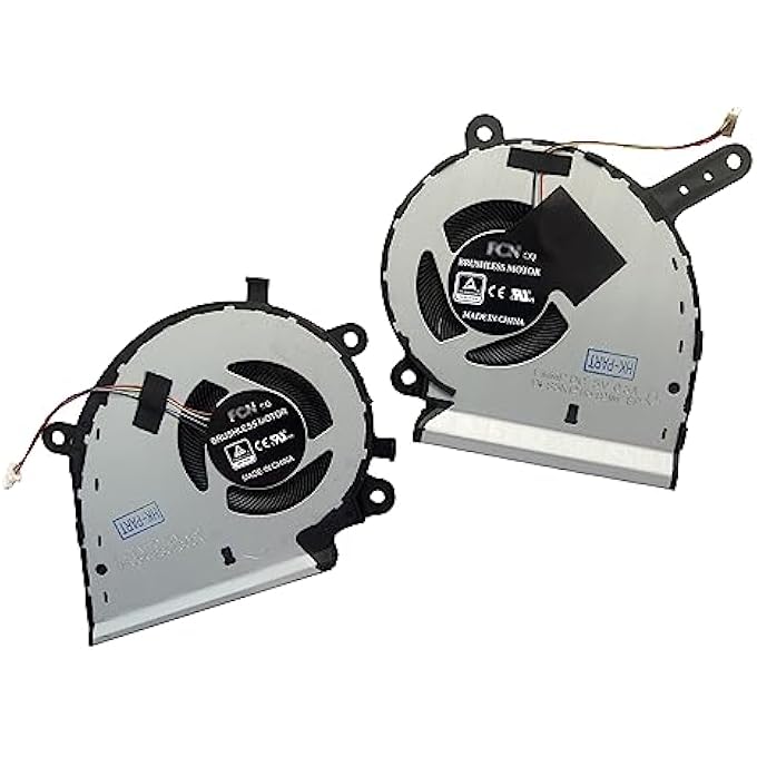 HK-PART FAN FOR ASUS ROG STRIX G531G G531GT G531GU G531GD G531GW GPU CPU COOLING FAN SET 5V - Image 1