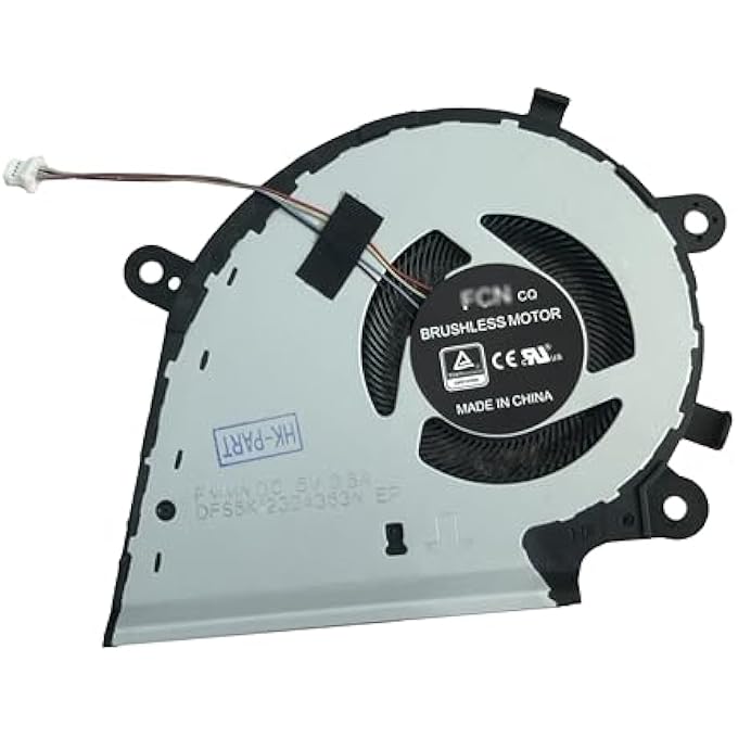 HK-PART FAN FOR ASUS ROG STRIX G531G G531GT G531GU G531GD G531GW GPU CPU COOLING FAN SET 5V - Image 3