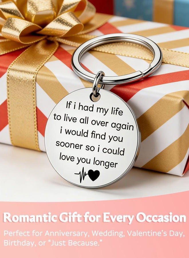 Lovingly Yours Valentines Day Gifts for Him Her Kids, Anniversary Birthday Gifts for Men Women, Romantic Keychain Gifts for Boyfriend Girlfriend Husband Wife Couple - Image 3