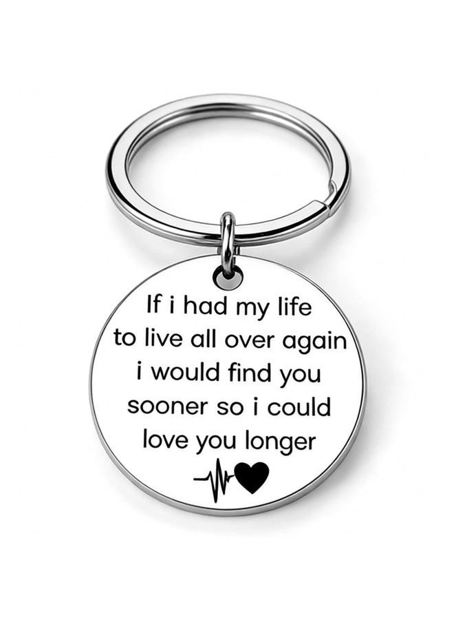 Lovingly Yours Valentines Day Gifts for Him Her Kids, Anniversary Birthday Gifts for Men Women, Romantic Keychain Gifts for Boyfriend Girlfriend Husband Wife Couple - Image 1
