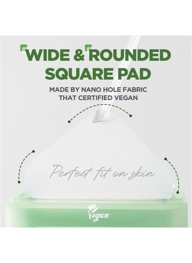 MEDIHEAL Teatree Trouble Facial Toner Pads with Tea Tree & Lactobacillus - Soothing Cotton Pads for Sensitive & Acne Prone Skin - Vegan Face Gauze, 100 Pads - Image 4