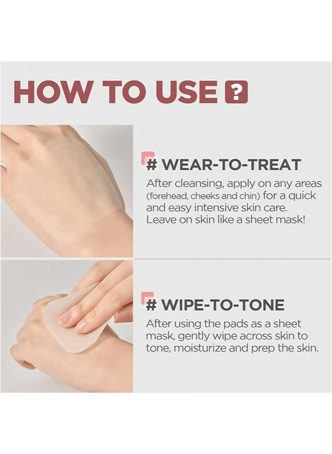 MEDIHEAL Teatree Trouble Facial Toner Pads with Tea Tree & Lactobacillus - Soothing Cotton Pads for Sensitive & Acne Prone Skin - Vegan Face Gauze, 100 Pads - Image 5