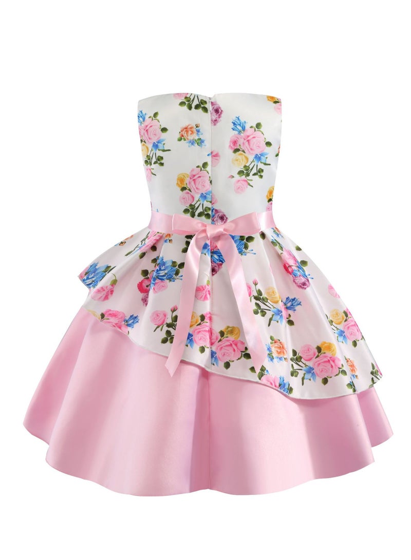 NIBEMINENT Girl princess dress Pink - Image 2