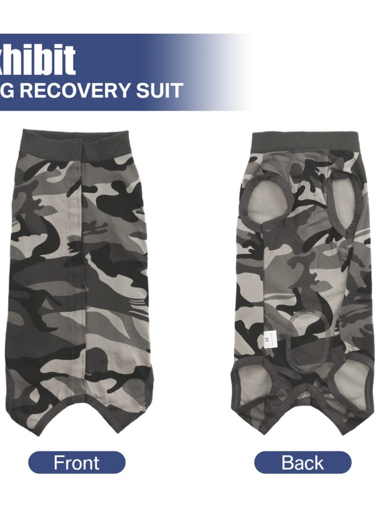 Excefore Dog Recovery Suit Anti-Licking Dog Onesie After Surgery Wound Protection Comfy and Stylish Dog Recovery Suit for Post Surgery Care M - Image 4