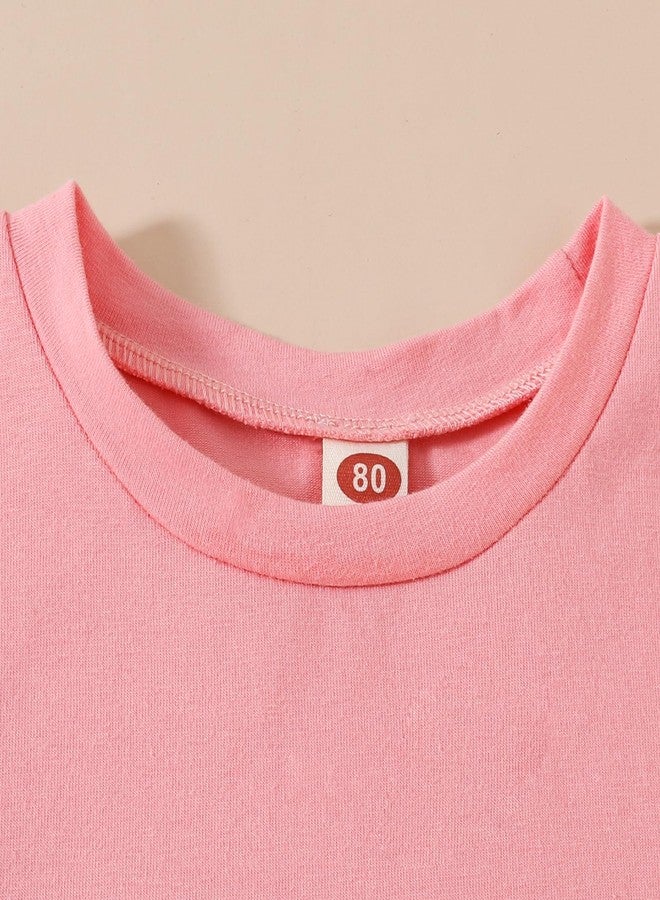 BOIZONTY Toddler Birthday Girl Shirt 2nd 3rd 4th 5th 6th 7th 8th Girls Birthday Tshirt Cotton Tee Tops Summer Short Outfit (Birthday Girl Short Pink Tshirt,7 Years) - Image 4