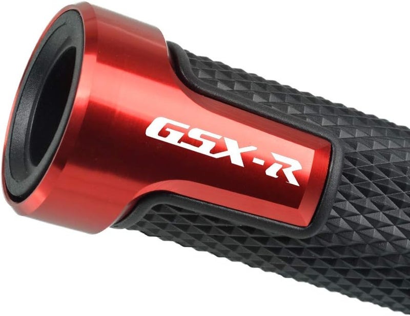 LANQIAN 7/8'' 22mm CNC Aluminum Motorcycle Handlebar Grips for GSXR Models - Red - Image 4