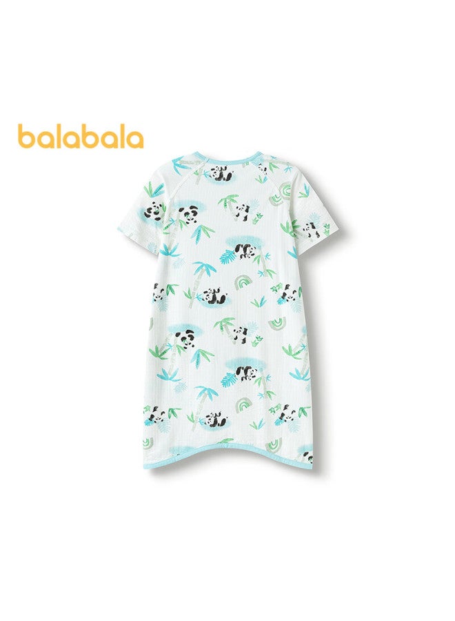 Balabala Children'S Summer Sleeping Bag Anti-Cooling Baby Romper Skin-Friendly Boys And Girls Pajamas 209225171204 - Image 1
