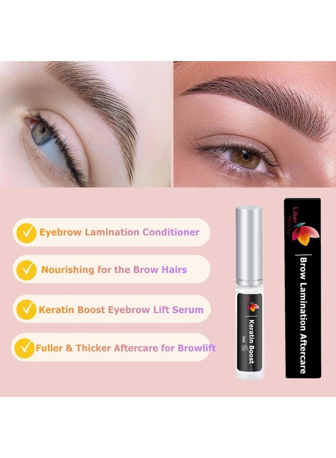 N.C Lash Lift Care, Brow Lamination Aftercare Eyelash Perm Nutrition, Treat Burning Eyebrow Save Messy Lash, 8 weeks Keratin Care For and Perm/Lift(7ml) - Image 3