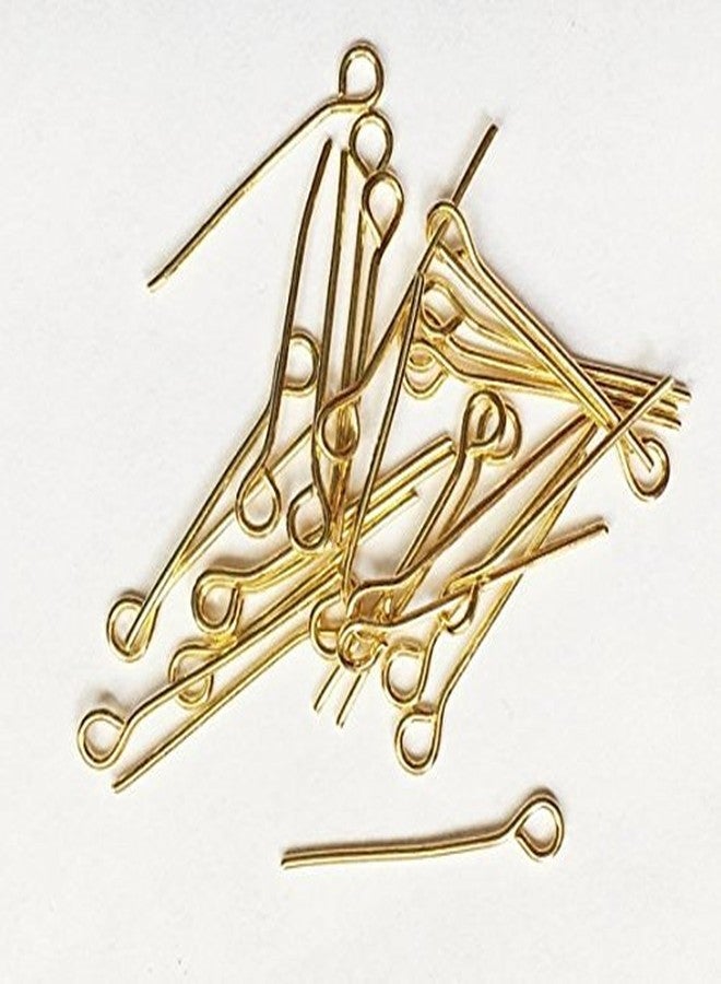 Jewellery Making Brass Eye Pin 40 MM 700 Pcs in Pack