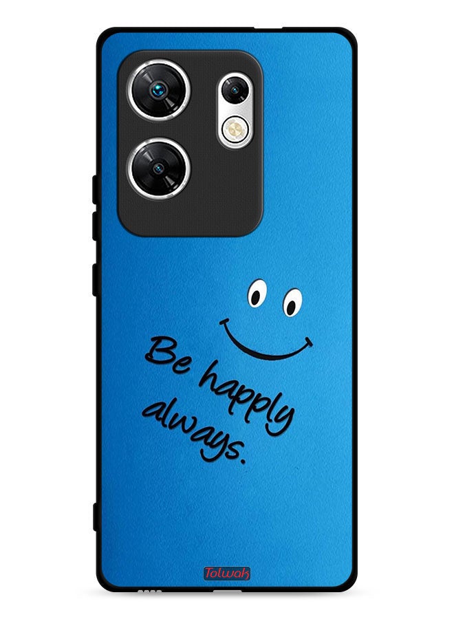 Tolwak Infinix Zero 30 4G Protective Case Cover Be Happy Always - Image 1