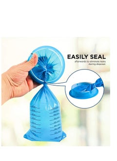 SYOSI Sick Bags Vomit Bags Barf Bags Disposable Emesis Bag Aircraft Car Sickness Bag Nausea Bags for Travel Motion Sickness Portable Leakproof and Puncture-Proof 1000 ml 15PCS  - Image 3