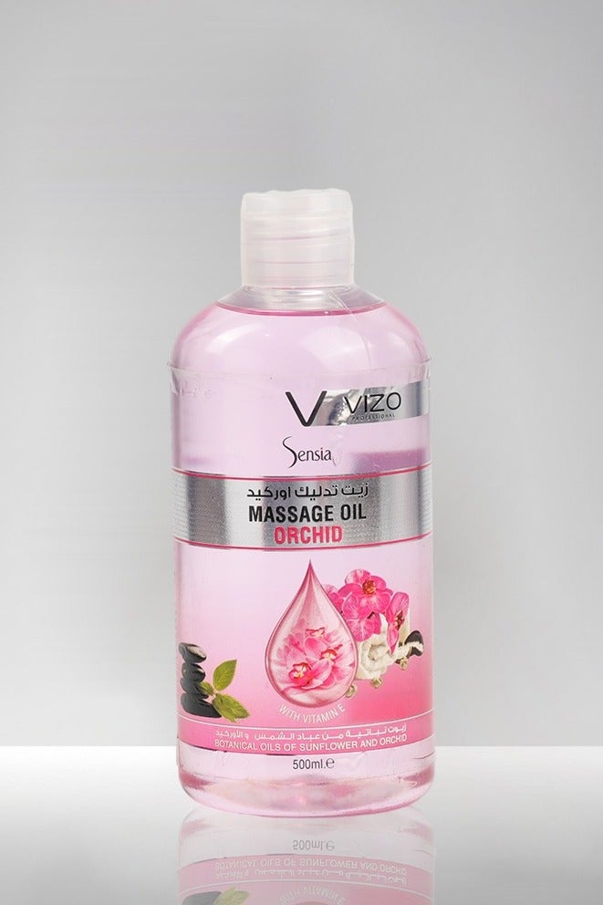 VIZO SENSIA Organic Orchid Massage Oil 500ml - Image 1
