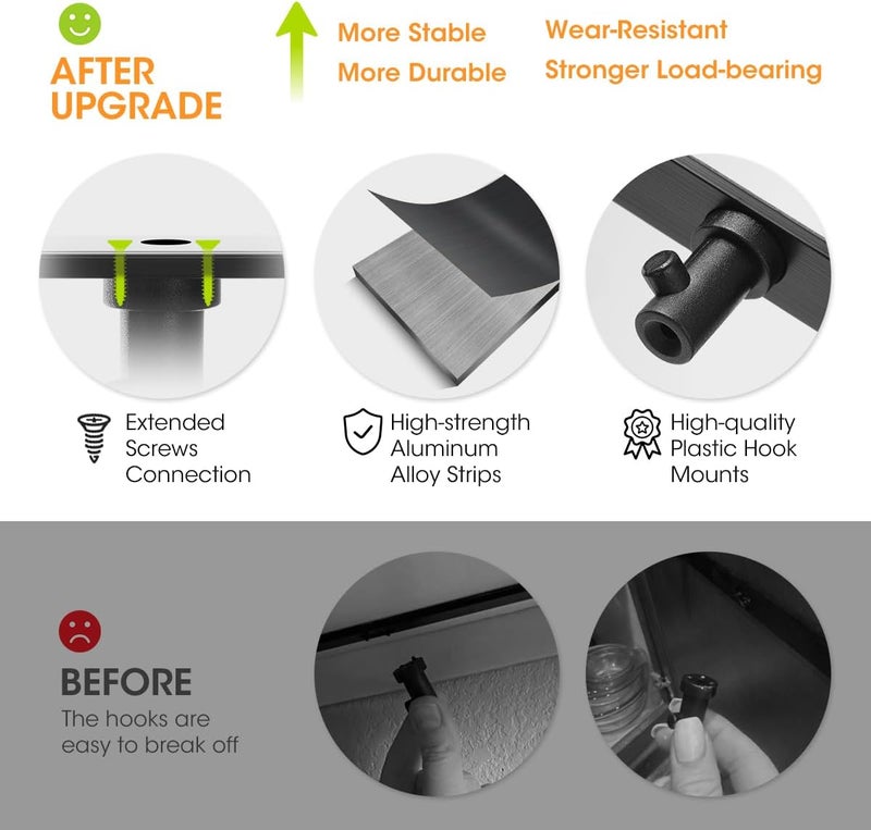 AIEVE Metal Stand Mixer Attachment Holder Compatible with Kitchenaid Mixer Accessories, for Storage Organize Your Kitchen Aid attachments - Image 2