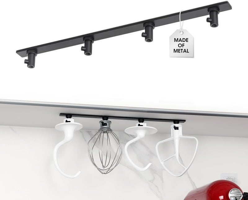 AIEVE Metal Stand Mixer Attachment Holder Compatible with Kitchenaid Mixer Accessories, for Storage Organize Your Kitchen Aid attachments - Image 1