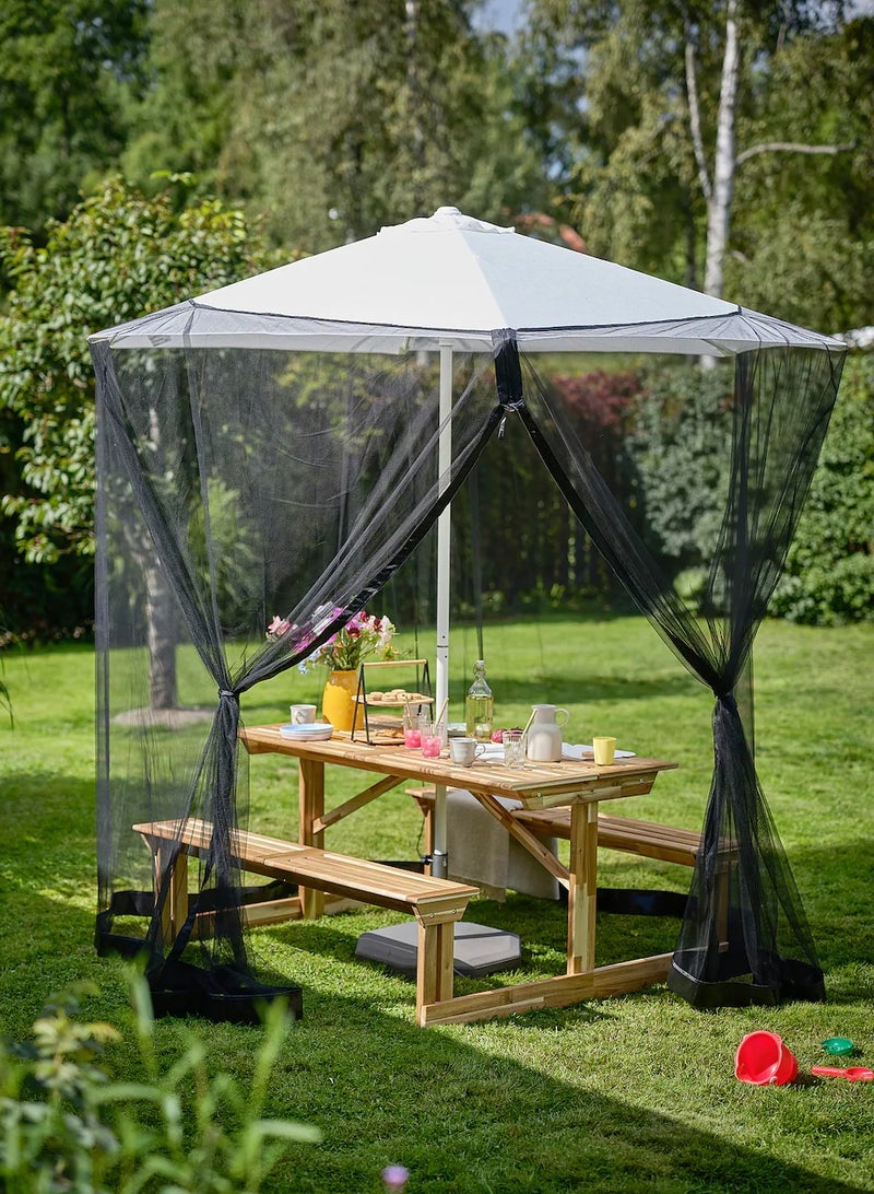 Generic Net For Outdoor Sitting, Protects You From Insects, Black, 900 cm  - Image 4