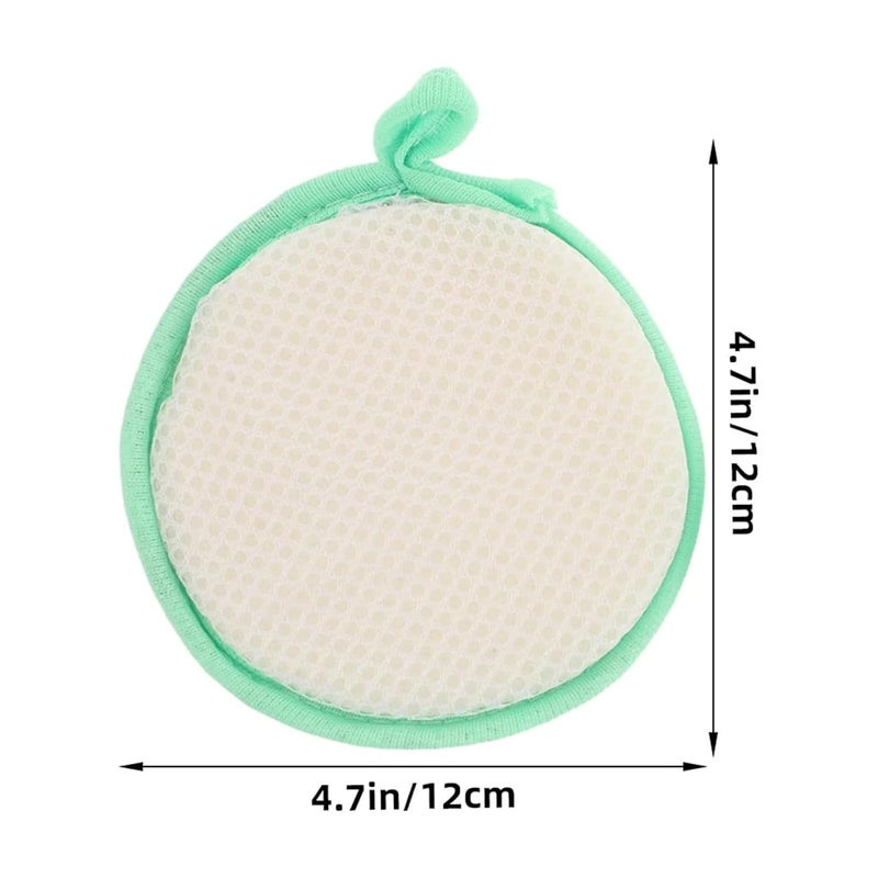 DOOMSDAY 5 Piece Double-Sided Dishwashing Sponge – Non-Scratch, High-Density Foam, Soft Grip & Scrubber, Hanging Hole for Drying – Multi-Purpose Kitchen Cleaning Pad (Pack of 5) - Image 2