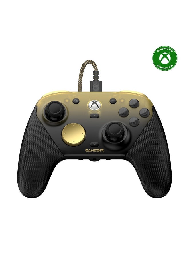 غايمز وحدة تحكم لاسلكية ثلاثية الأوضاع GameSir G7 Pro لجهاز Xbox والكمبيوتر والجوال - أومبري ذهبي - Image 3