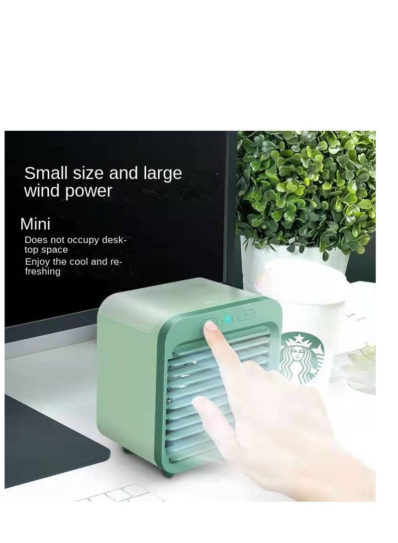 Bluejw Cold Air Humidification Spray Cooling Desktop Cooling USB Mini Fan - Image 2
