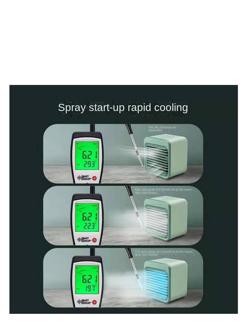 Bluejw Cold Air Humidification Spray Cooling Desktop Cooling USB Mini Fan - Image 4