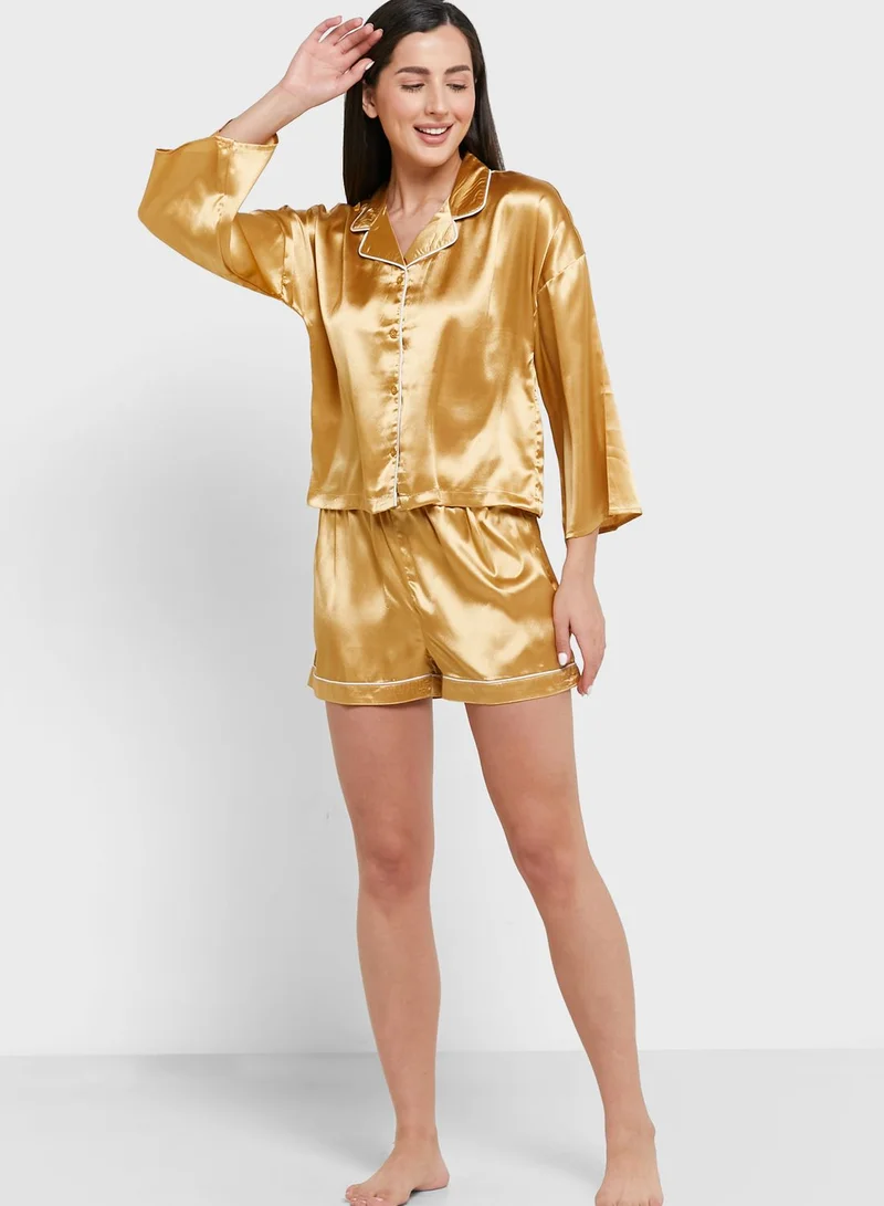 ELLA Solid Short Set