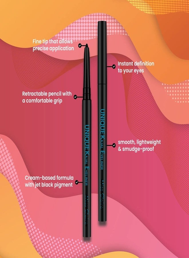 THR3E STROKES UNIQUE KAJAL EYELINER, BOSSY BLACK - Image 3