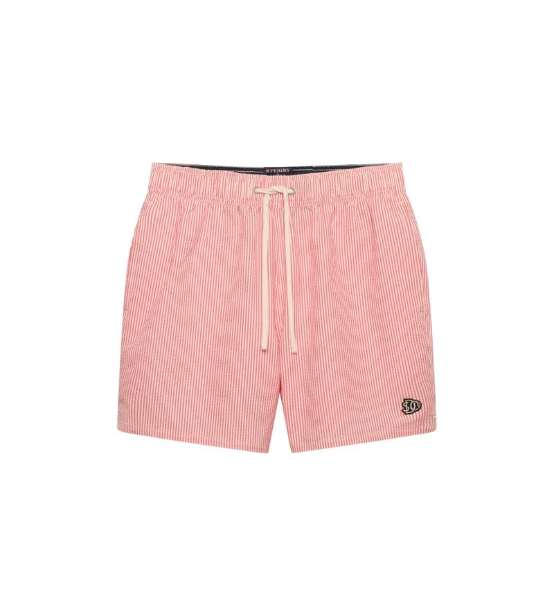 Superdry Seer Sucker 15-inch Swim Shorts