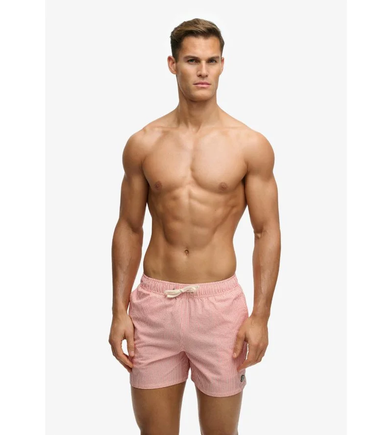 Superdry Seer Sucker 15-inch Swim Shorts