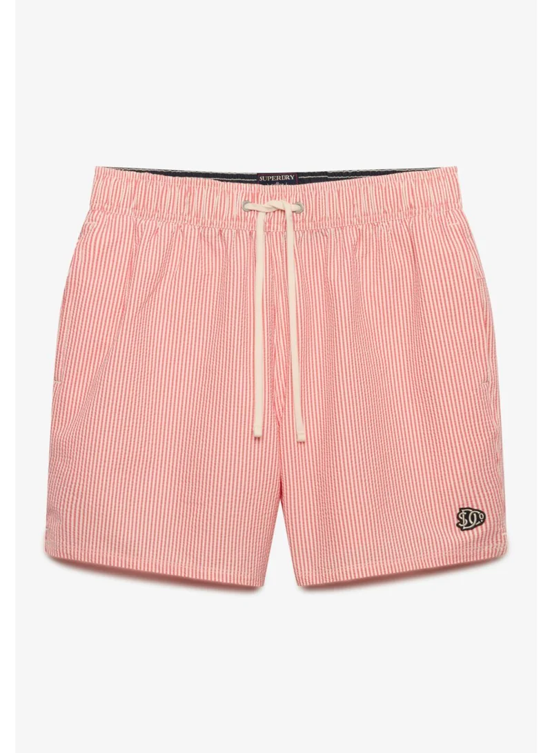 Superdry Seer Sucker 15-inch Swim Shorts