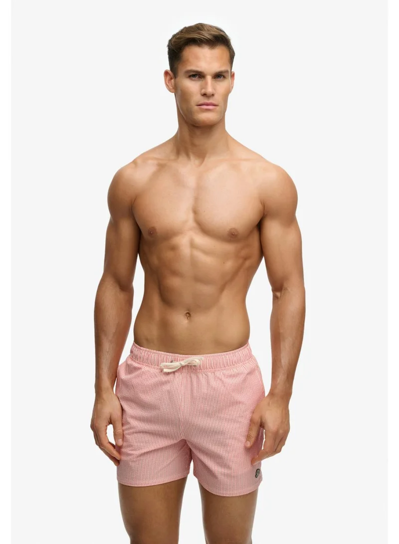 Superdry Seer Sucker 15-inch Swim Shorts