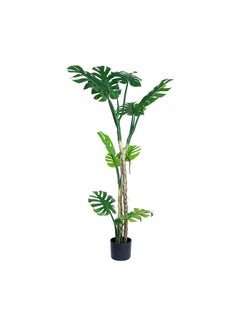 Generic Monstera Deliciosa Faux Real Touch High Simulation Artificial  Tropical (Swiss Cheese) Plant, 170 cm  - Image 1