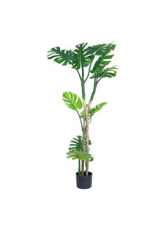 Generic Monstera Deliciosa Faux Real Touch High Simulation Artificial  Tropical (Swiss Cheese) Plant, 170 cm  - Image 3