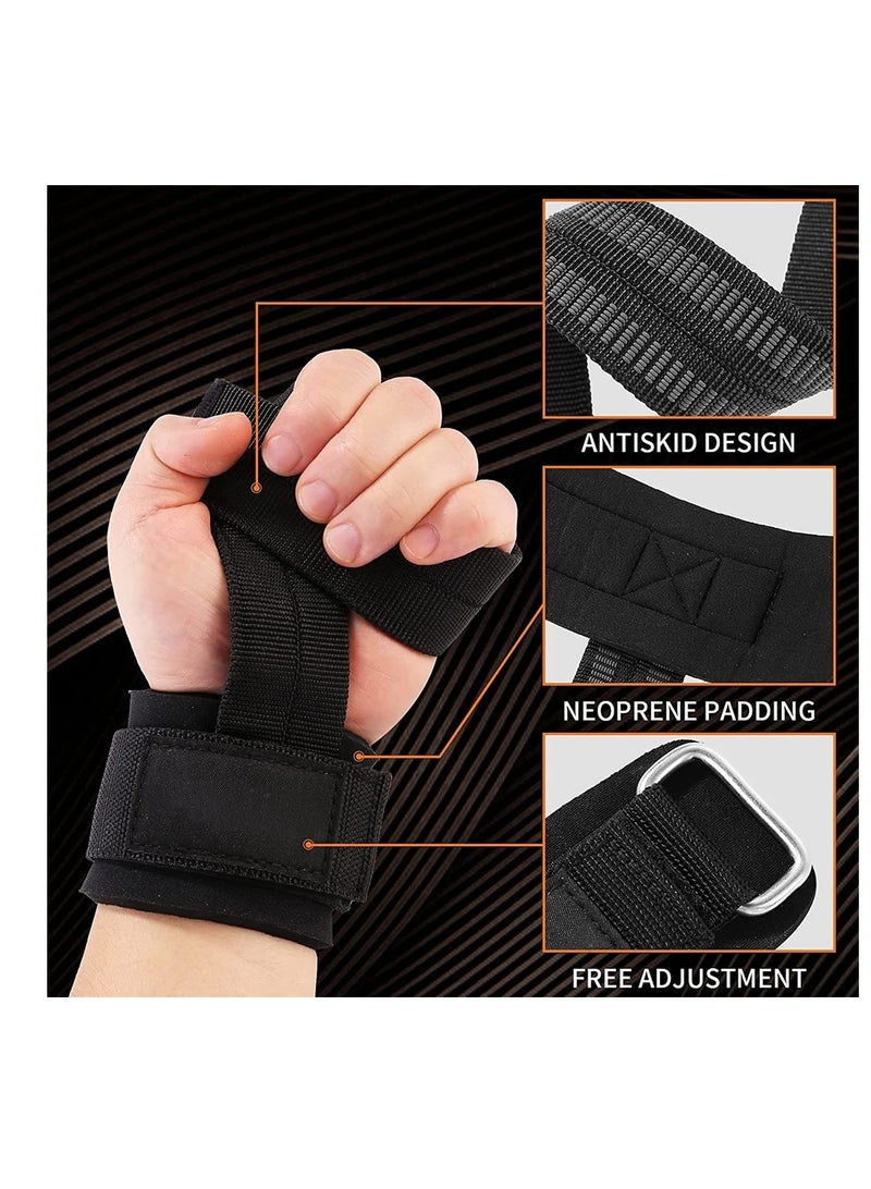 سيبوت رفع الاثقال المعصم الأشرطة للرجال والنساء يحسن قبضة 2 قطع - Image 2