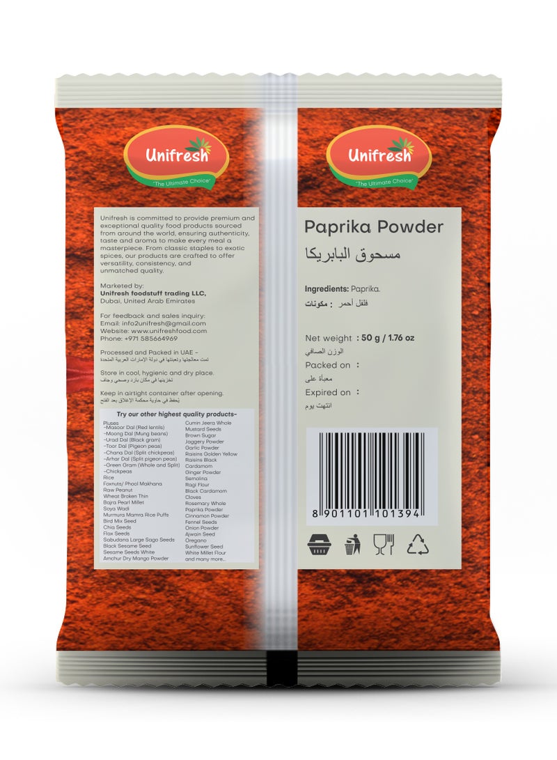 Unifresh Paprika Powder 50g - Image 2