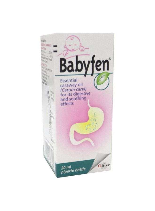 Babyfen Babyfen Essential Caraway Oil Digestion Support Liquid Supplement For Kids 20Ml  - Image 3