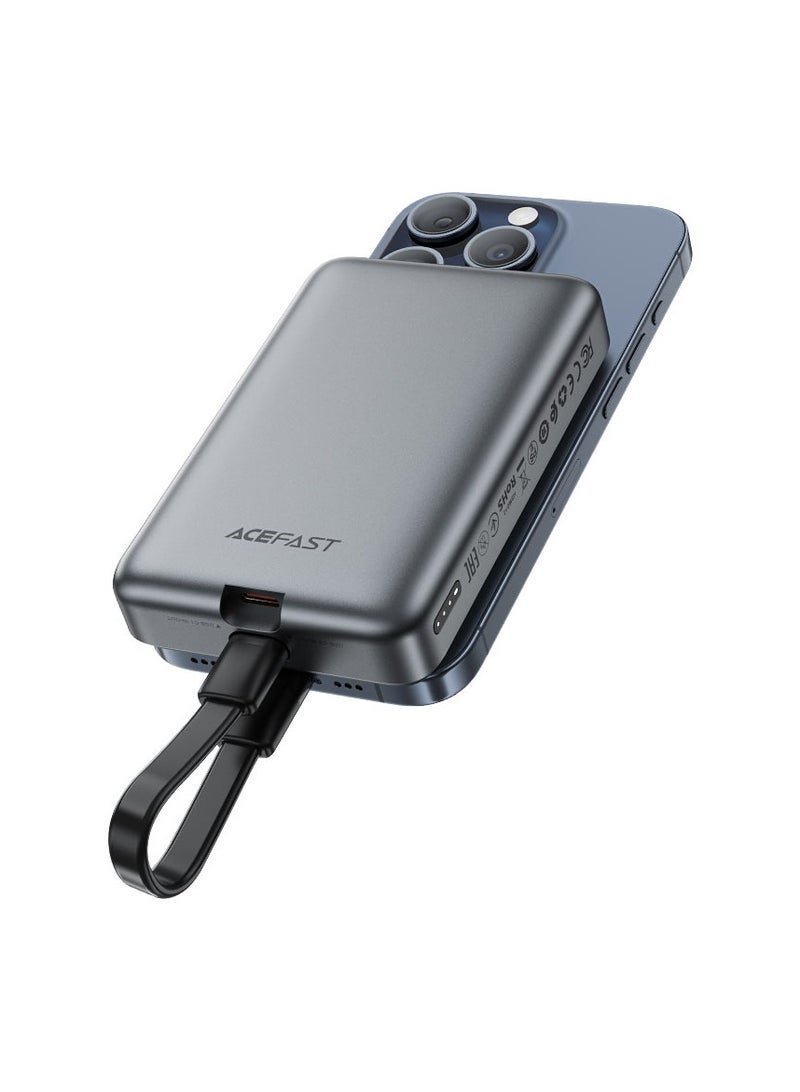 ACEFAST Fast Power Bank – 30W High-Speed Charging, Compact Portable Battery Pack with Ports for Smartphones & Tablets - Image 3