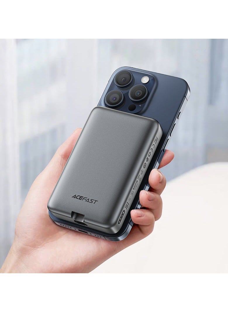 ACEFAST Fast Power Bank – 30W High-Speed Charging, Compact Portable Battery Pack with Ports for Smartphones & Tablets - Image 4