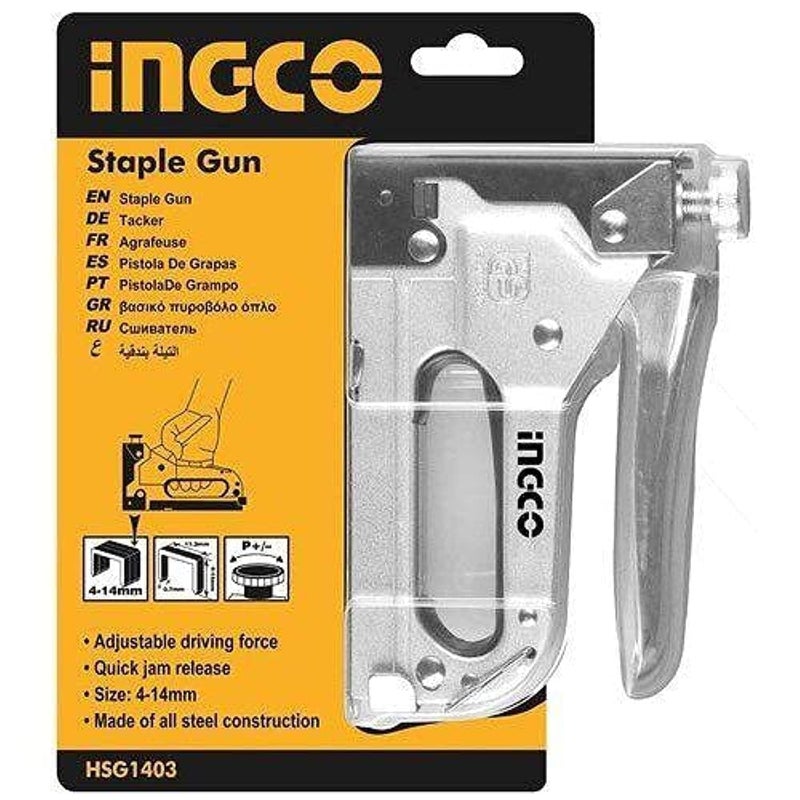 inGCO Iron Staple Gun Size 4-14mm